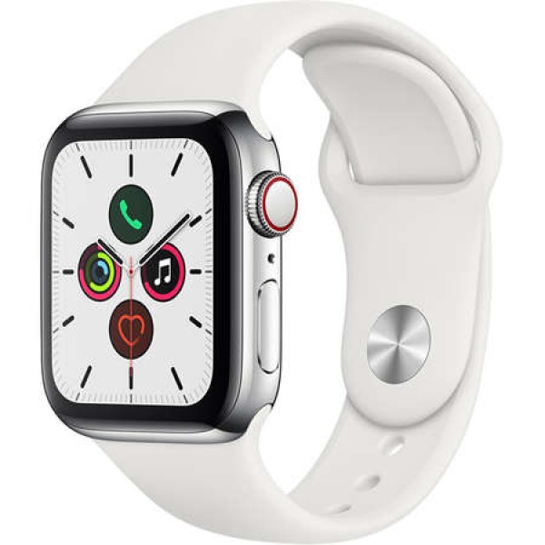 S5/44/ALUMINUM/GPS/CHUAKICHHOAT/SILVER - Apple Watch Series 5 44mm Aluminum Mới - Máy Trần - GPS - Chưa Kích Hoạt