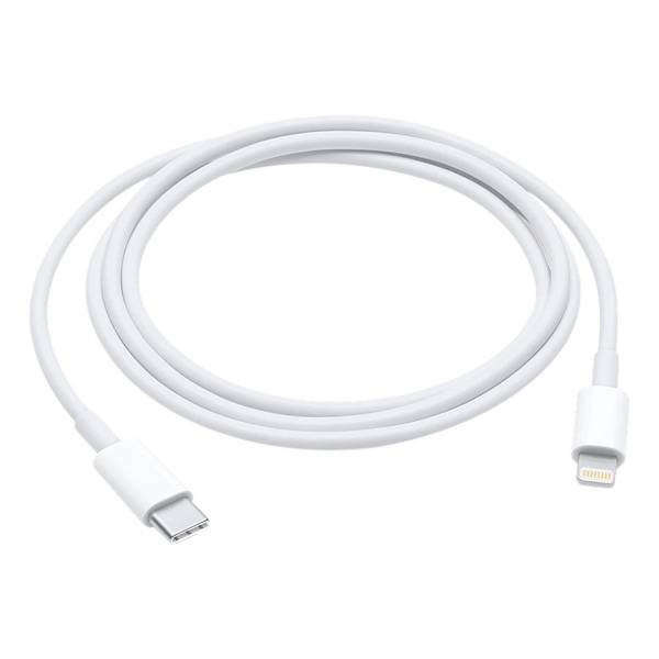 CAP/LIGHTNING/USB,CHINHHANG/WHITE - Cáp Sạc USB-C To Lightning Cho iPhone/ iPad Apple (Hàng Chính Hãng)