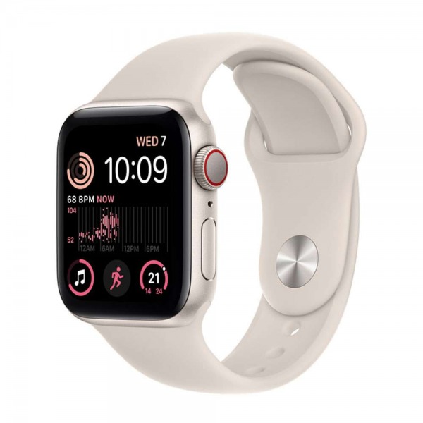 SE2/40/LTE/VIENNHOM/SILVER - Apple Watch SE 2 40mm LTE Viền Nhôm Chính Hãng