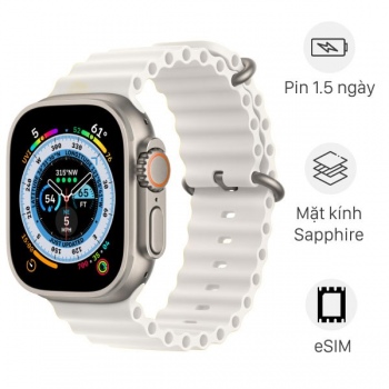 Apple Watch Ultra 49mm LTE Viền Titanium Dây Ocean Chính Hãng VN/A